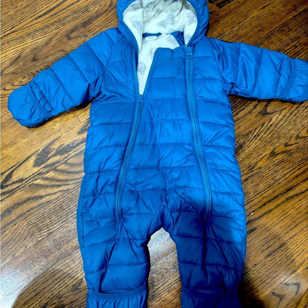 4-6M Polarn O. Pyret Sweden snowsuit